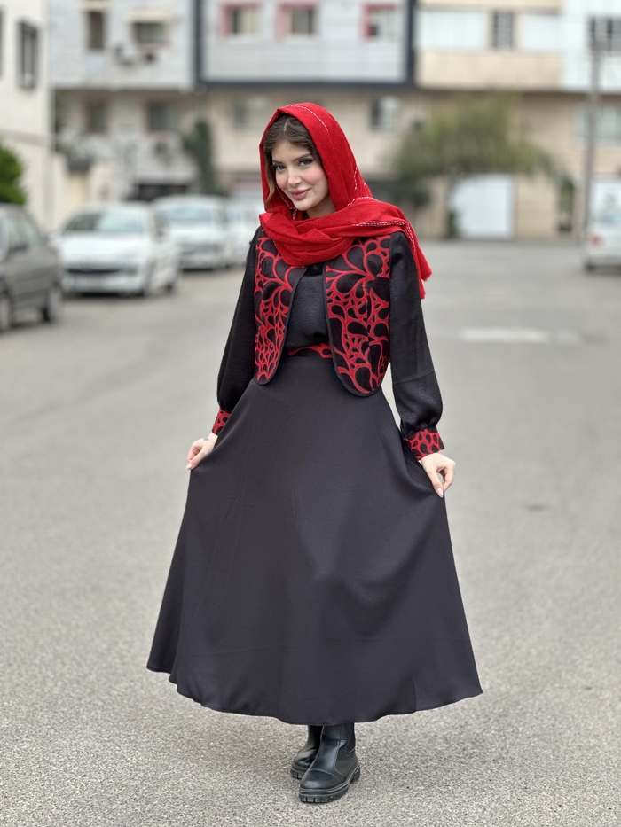 ست سه تیکه مدل یلدا کد ۷۹۸