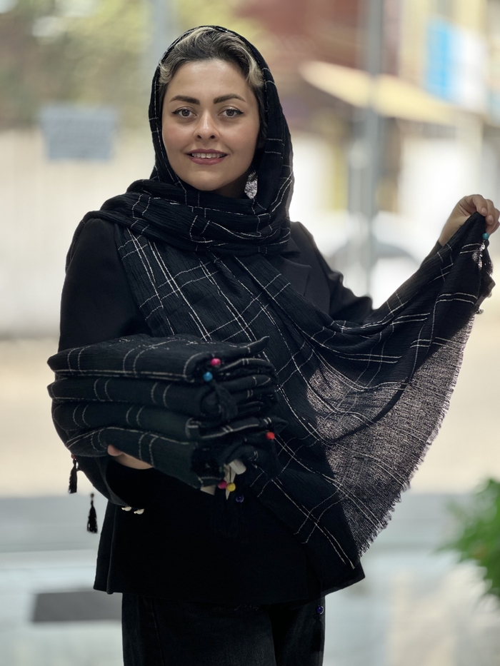 شال مدل طوبی کد ۶۸