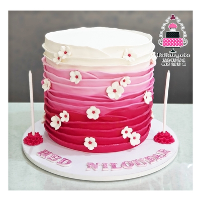 wedding pink cake