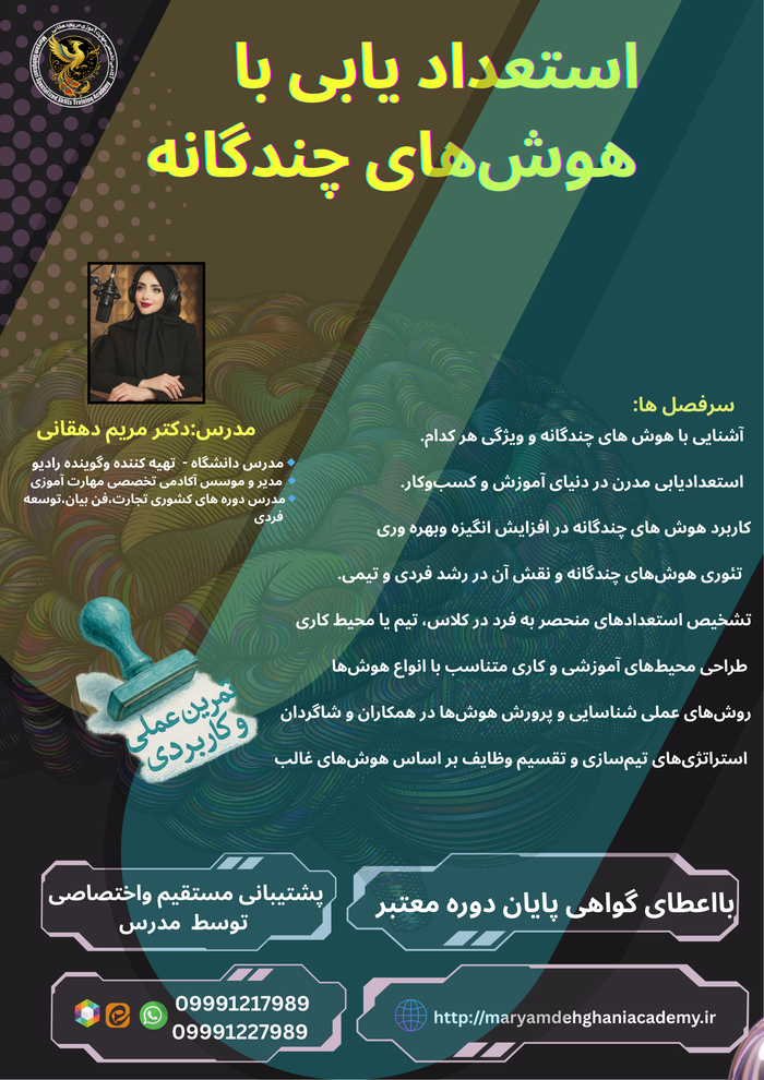 استعدادیابی با هوش چندگانه