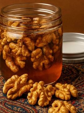 عسل گردو ۲۹۰ گرمی طبیعی و مقوی