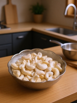 بادام هندی خام 150 گرمی