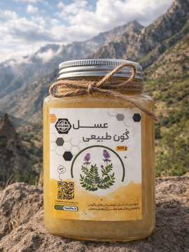 عسل گون ۵۰۰گرمی ناب و دارویی  کردستان 