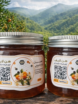 عسل مرکبات و جنگلی شمال ۳۰۰ گرمی طبیعی و خوش‌ طعم