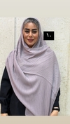 شال نخی پلیسه رنگی رنگی 