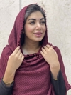 شال نخی پاییزه چاره طرف ریش