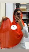 شال پلیسه حاشیه دور دانتل تور