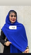 شال پلیسه حاشیه زری