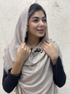 شال نخی پاییزه چاره طرف ریش