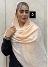 شال پلیسه رنگی آویزدار