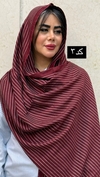 شال نخی خامه دوزی طرح کوک‌