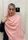 شال پلیسه رنگی آویزدار