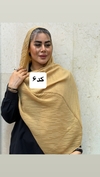 شال پلیسه رنگی آویزدار
