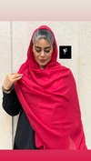 شال نخی پلیسه رنگی رنگی 