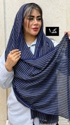 شال نخی خامه دوزی طرح کوک‌