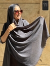 شال نخی دور ریش 