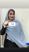 شال پلیسه حاشیه زری