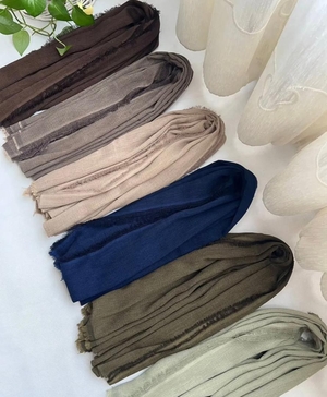 شال نخی دور ریش