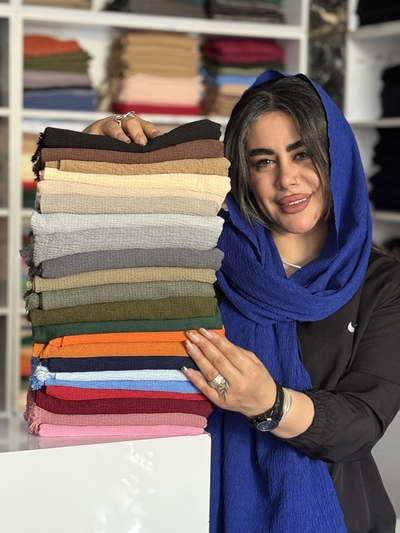 شال پفکی چهار فصل