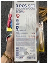قاشق سیلیکونی ۳ عددی