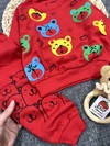 بلوز شلوار خرس رنگی