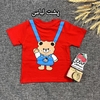 تیشرت شلوارک خرس جیب دار کد ۸۴۲