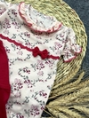 تیشرت شلوارک گل سرخ کد ۸۹۱