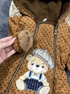کاپشن سرهمی خالدار کد ۹۹۲