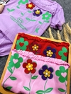 تیشرت شلوارک گل کد ۸۸۸