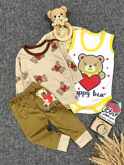 سه تیکه خرس قلبی کد ۱۰۶۹