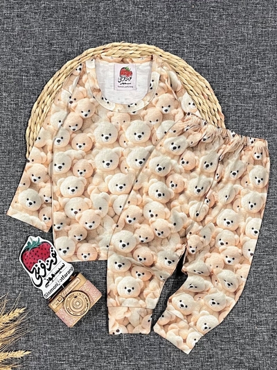 بلوز شلوار خرسی کد ۱۱۰۲