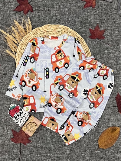 بلوز شلوار خرس پلیس کد ۱۰۹۴