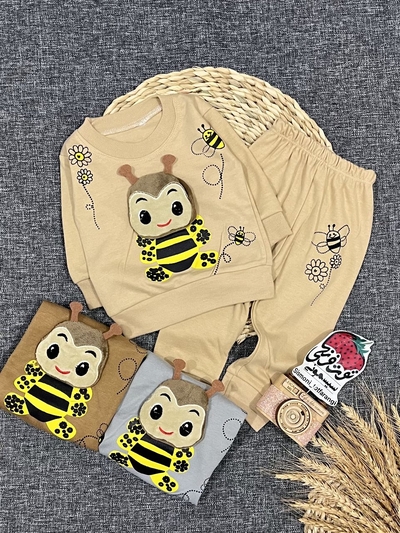 بلوز شلوار زنبور کد ۱۰۸۱