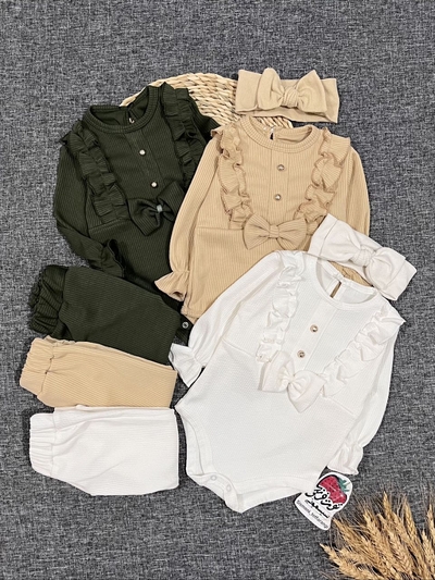 بادی شلوار پاپیون کد ۱۱۳۱