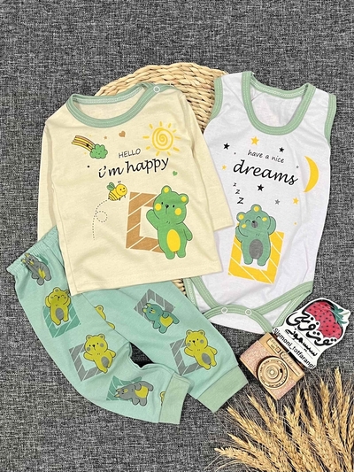 سه تیکه خرس سبز