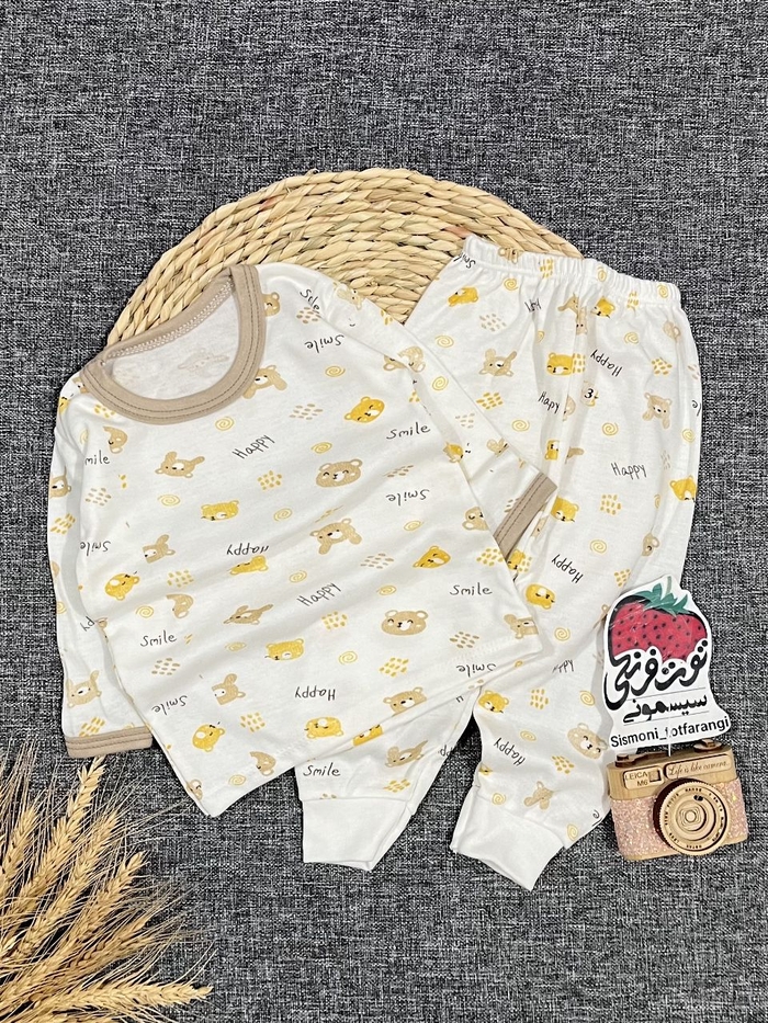 بلوز شلوار حراجی خرس هپی کد ۱۱۰۸