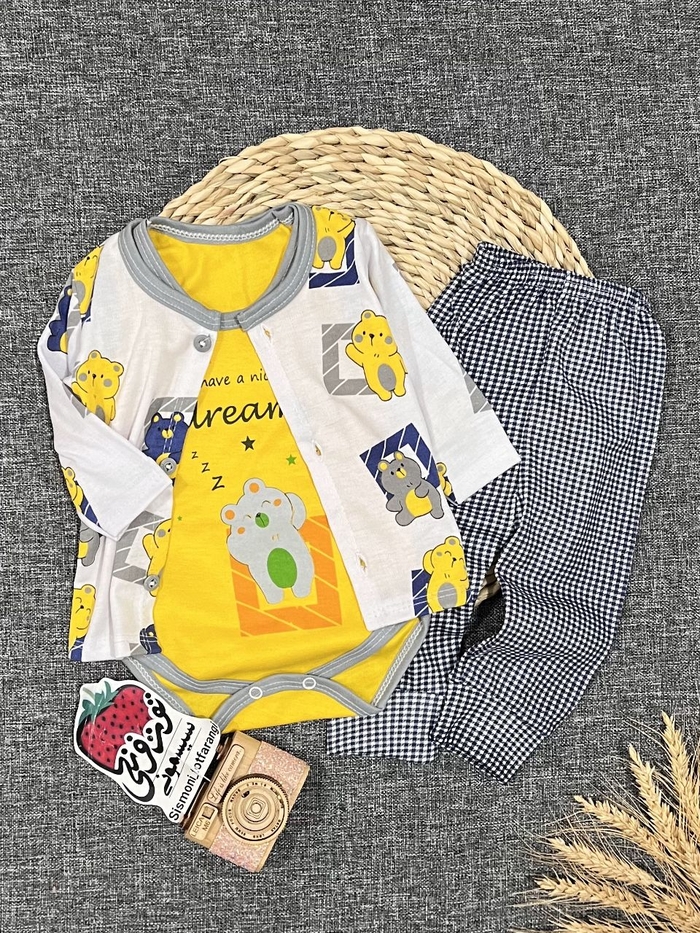 سه تیکه خرس زرد کد ۱۱۰۰