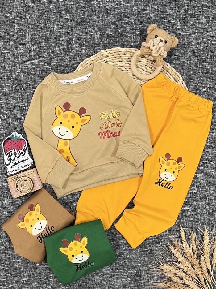 بلوز شلوار زرافه کد ۱۰۹۷