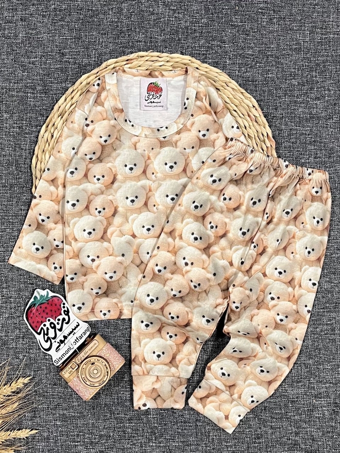 بلوز شلوار خرسی کد ۱۱۰۲