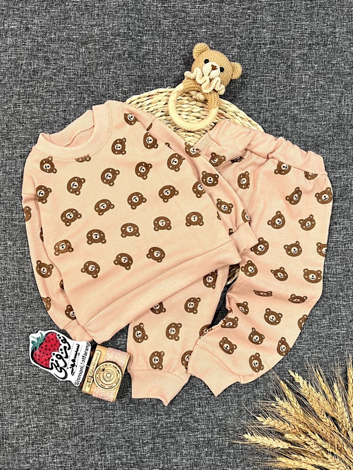 بلوز شلوار کبریتی تدی کد ۱۰۵۲