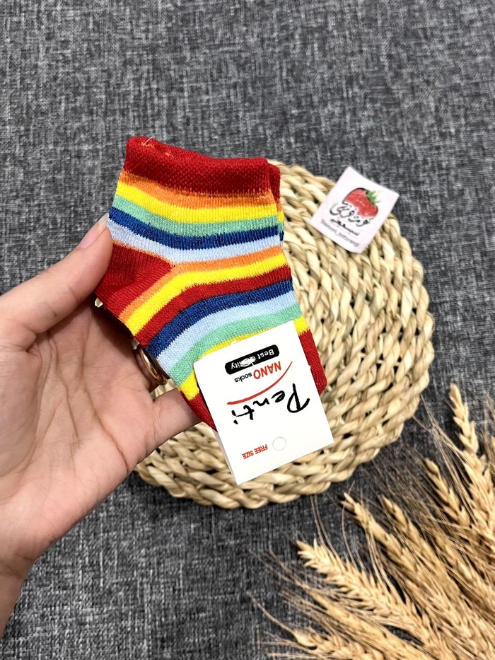 جوراب رنگین کمان کد ۱۰۴۶