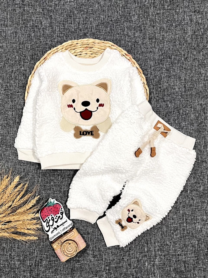 بلوز شلوار تدی کد ۱۰۴۷