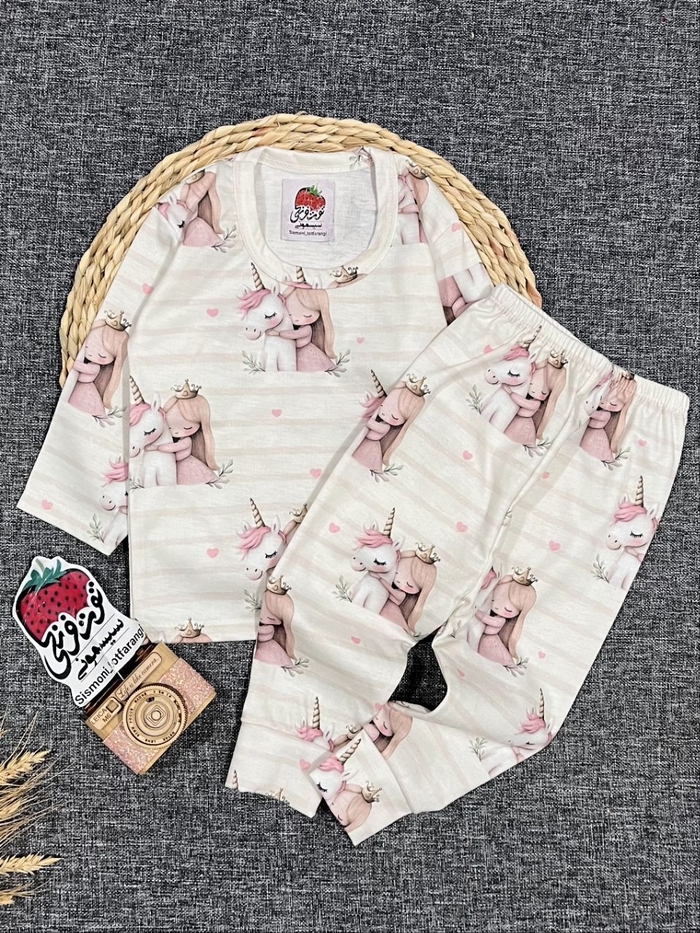 بلوز شلوار دختر و یونیکورن کد ۱۱۰۲