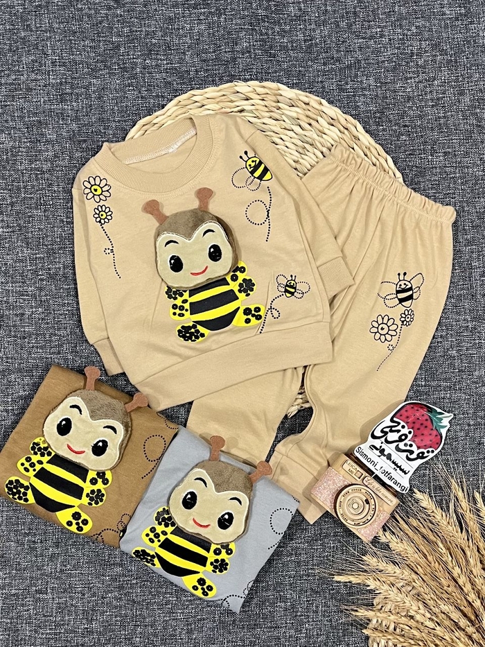 بلوز شلوار زنبور کد ۱۰۸۱