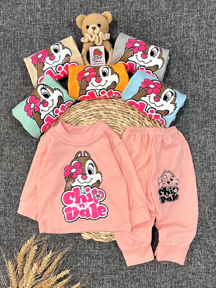 بلوز شلوار خرگوش و گل