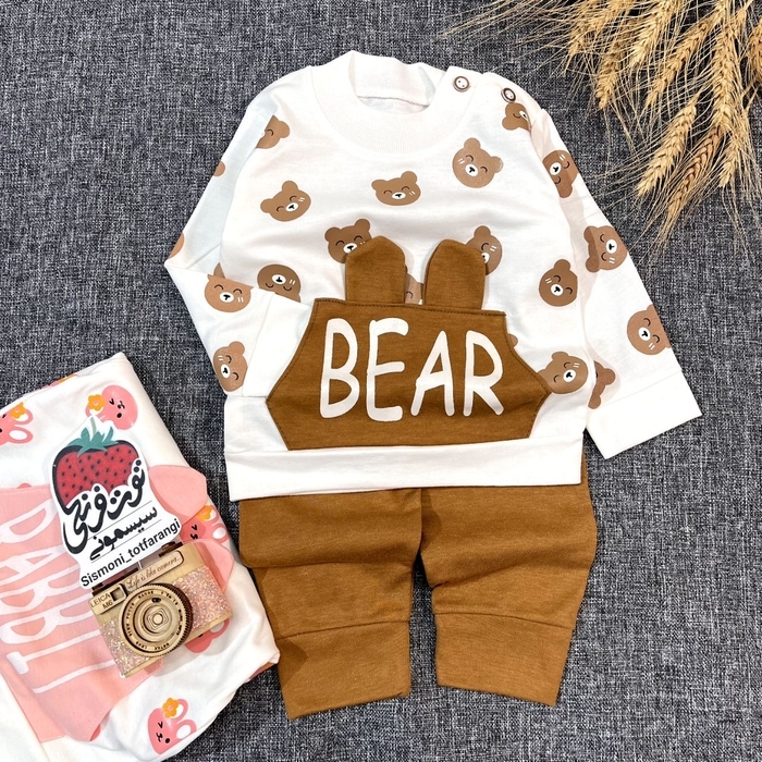 بلوز شلوار رابیت و بر کد ۱۰۷۵