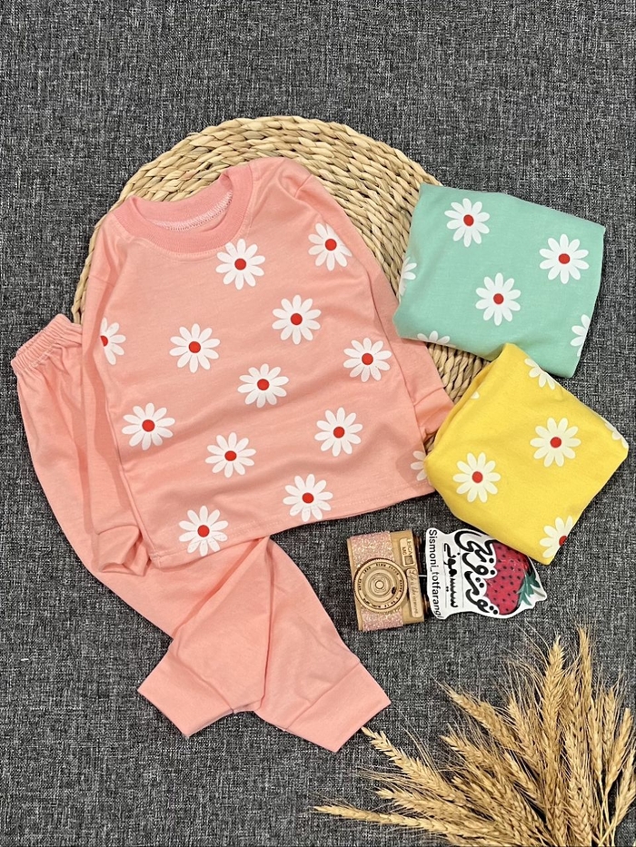 بلوز شلوار بابونه کد ۱۱۴۸