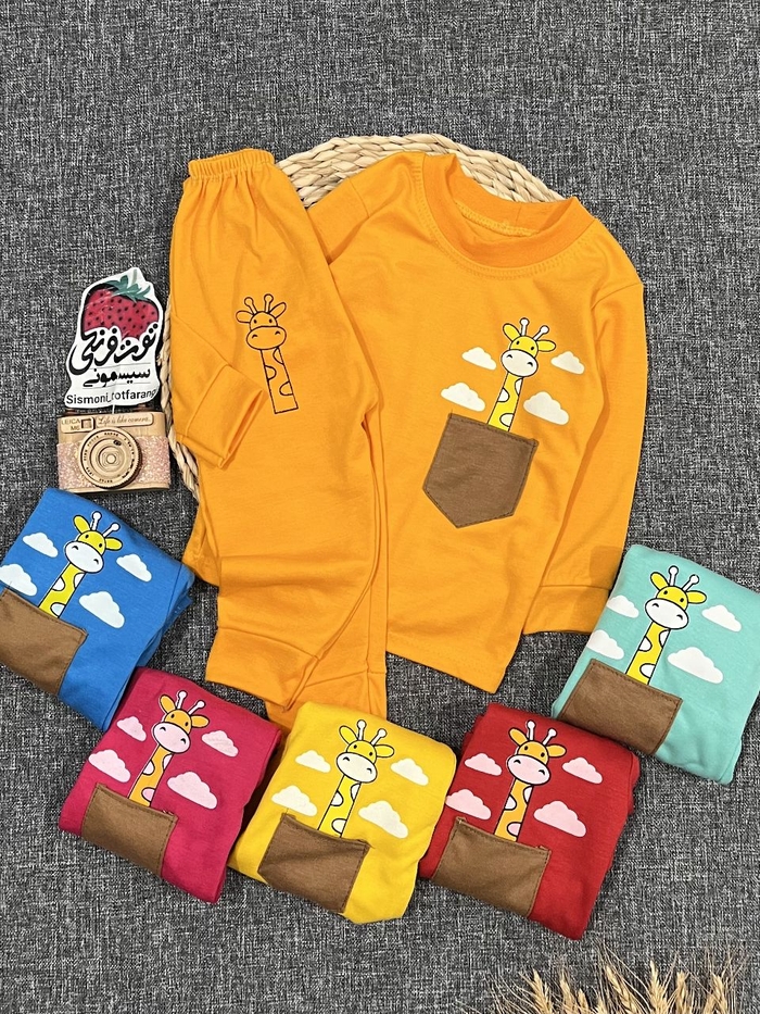 بلوز شلوار زرافه جیبی کد ۱۱۶۰