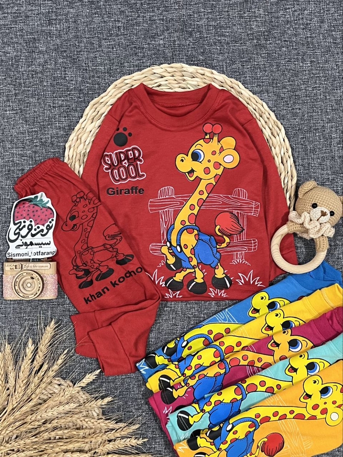بلوز شلوار زرافه کد ۱۰۸۶