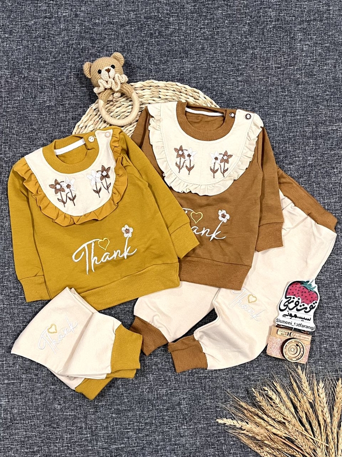 بلوز شلوار گل